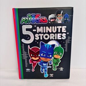 PJ Masks 5-Minute Stories Hardcover Book
